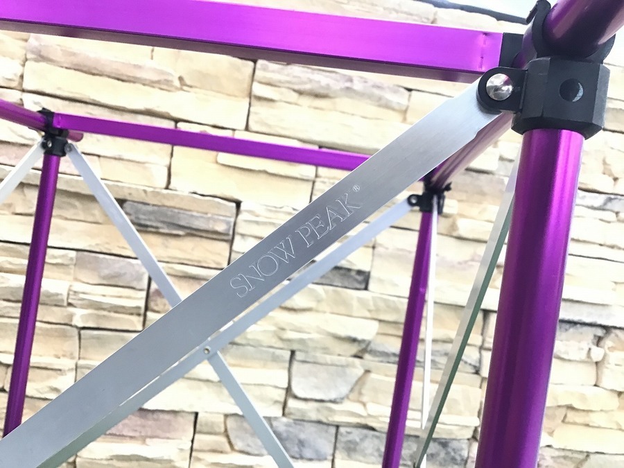 スポーツ幕張】廃盤品！スノーピークのマルチスタンド(パープル)入荷