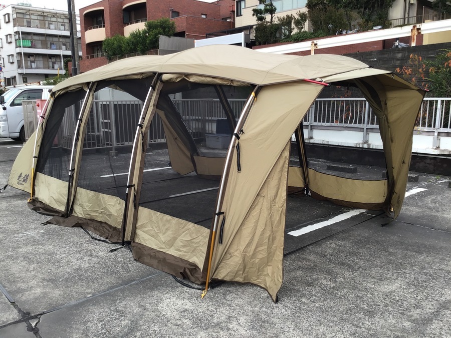 知る人ぞ知る最強トンネル型テント！OGAWA CAMPAL(オガワキャンパル