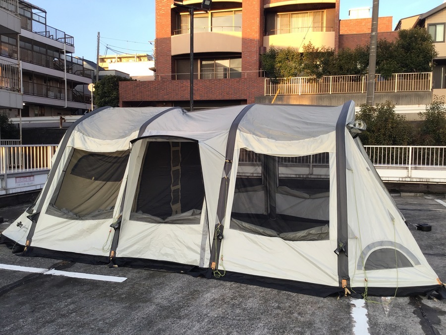 大型テントも楽々設営！LOGOS(ロゴス）グランベーシックエアマジック