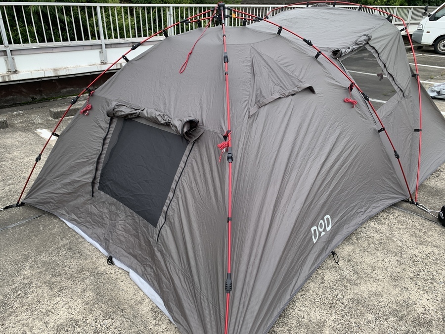 スマホで購入OK】初心者の方もワンタッチ設営！DOD ライダーズタンデム