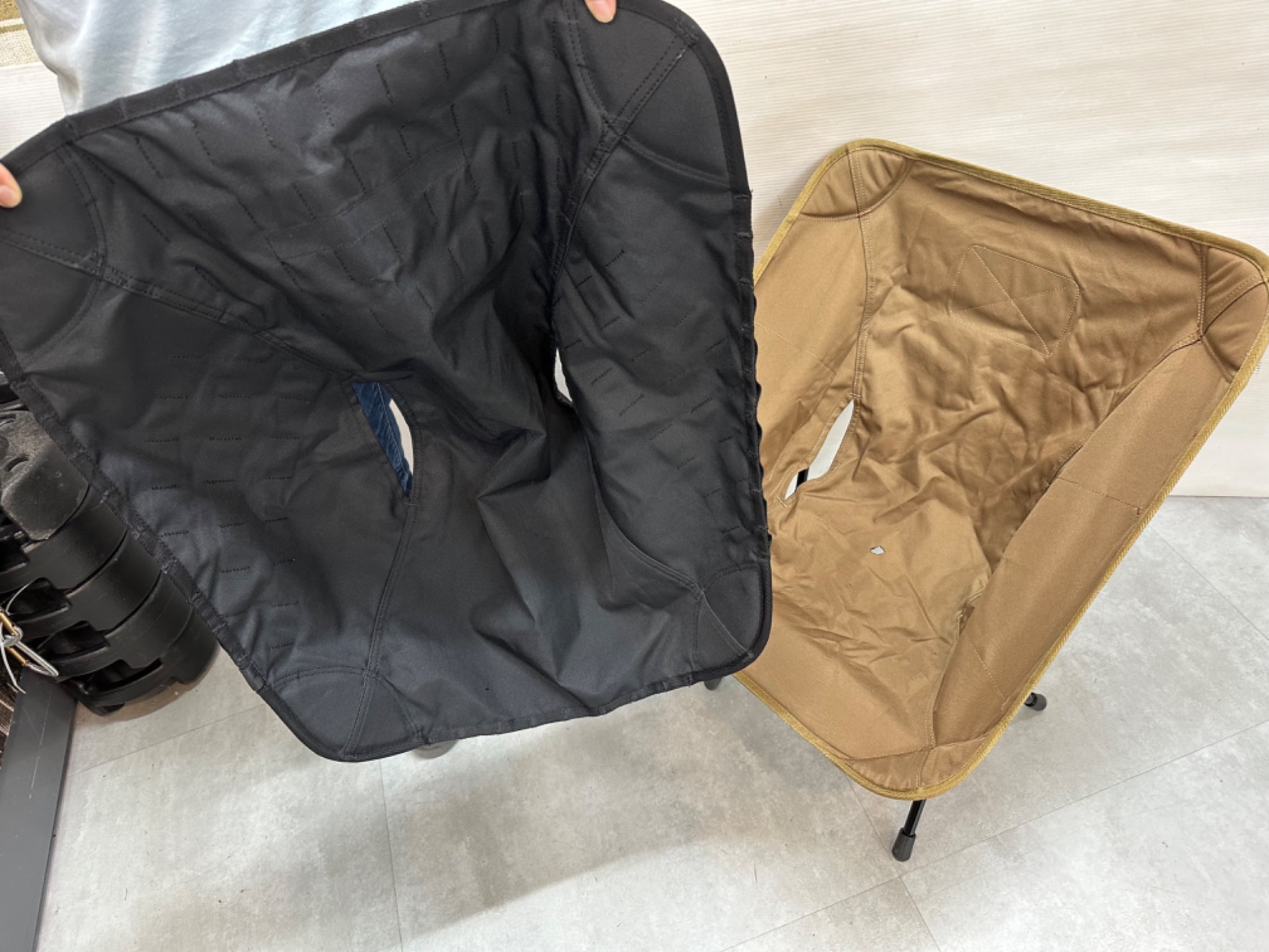 焚火ダイブしたチェアはスキンを変えるべし!ヘリノックスの