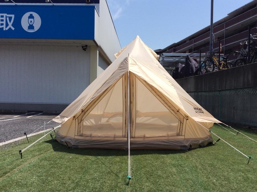ニュートラルアウトドアのGEテント3.0張ってみた。[2020.05.01発行