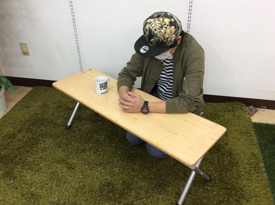 使い道さまざま！フォールディングシェルフメタルトップロング