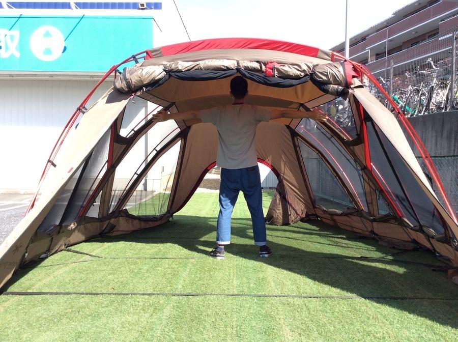 圧巻のレッドフレーム‼スノーピークのリビシェルロングPro入荷