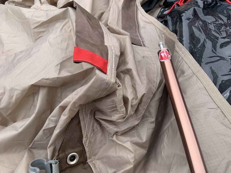 ROBENS買取】超個性派小型2ルームテント!ローベンスのキャビン400設営