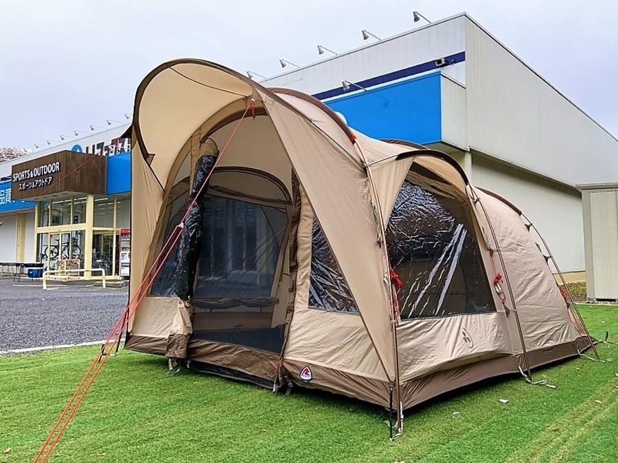 ROBENS買取】超個性派小型2ルームテント!ローベンスのキャビン400設営