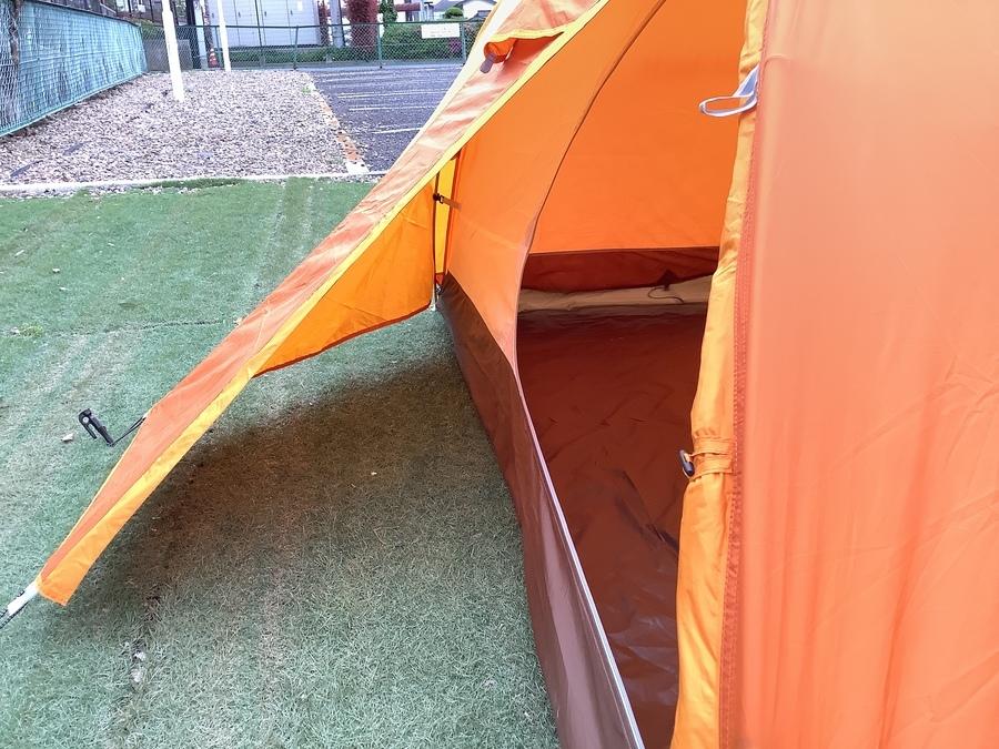 ふたりソロキャンプに！モンベル クロノスドーム2型×2カラー[2022.04