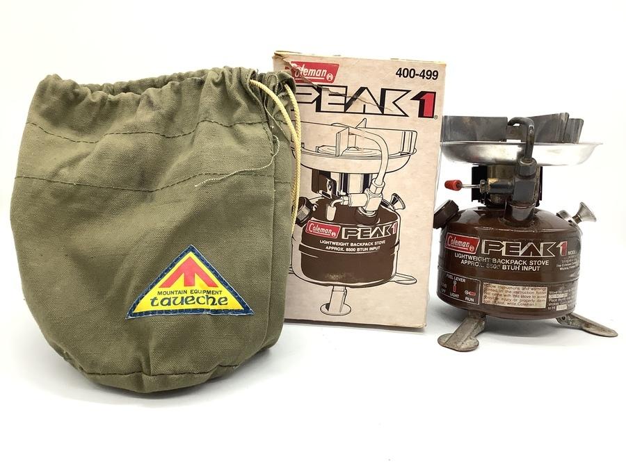 コールマンのビンテージガソリンバーナー、ピーク1たちに迫る[2022.06