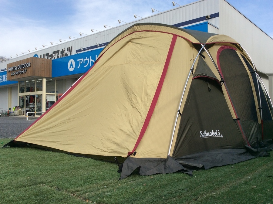 オガワのシュナーベル5設営してみました。[2020.03.14発行