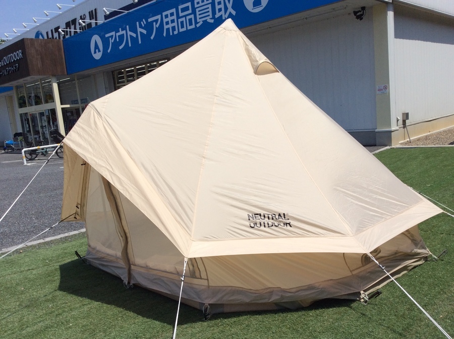 ニュートラルアウトドアのGEテント3.0張ってみた。[2020.05.01発行