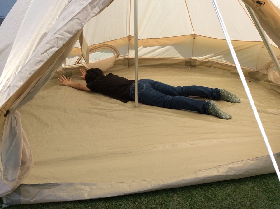 ニュートラルアウトドアのGEテント3.0張ってみた。[2020.05.01発行
