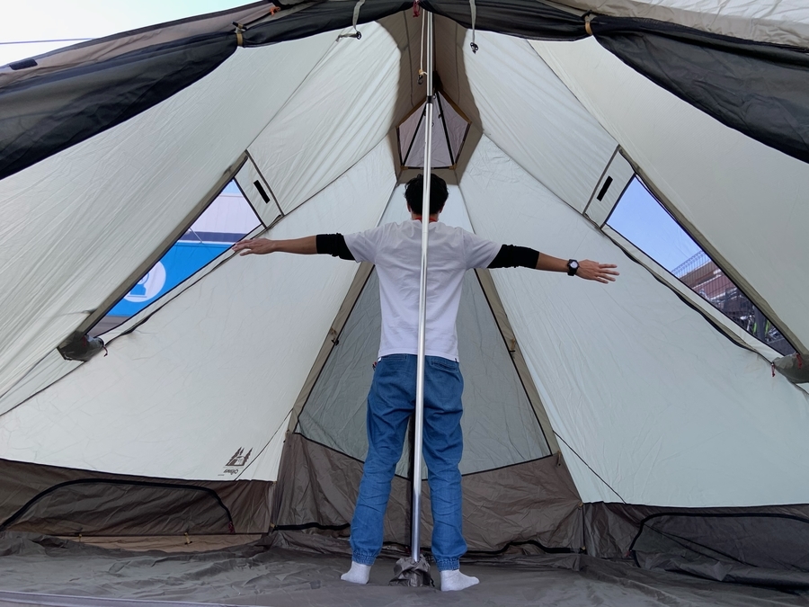 新感覚!Y字ポールのOGAWA(オガワ)アテリーザ設営してみた‼[2020.10.25