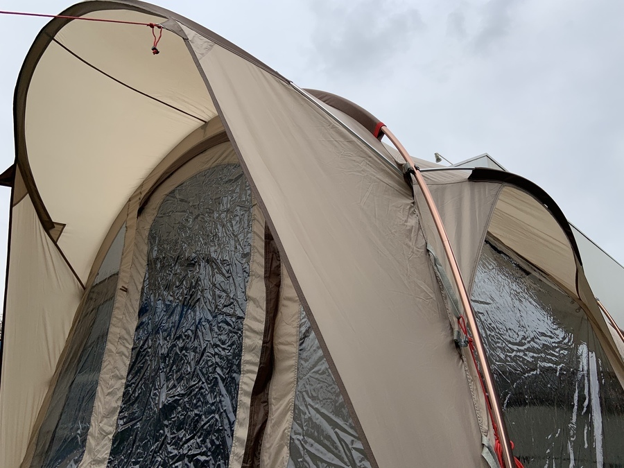 ROBENS買取】超個性派小型2ルームテント!ローベンスのキャビン400設営