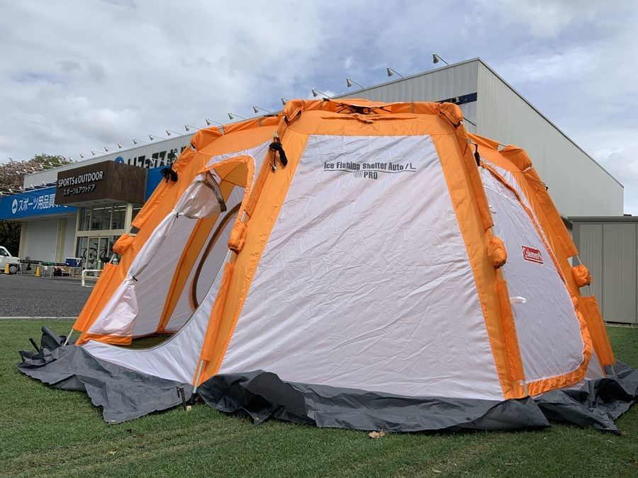 Coleman買取】ワンタッチ式設営！アイスフィッシングシェルターオートL