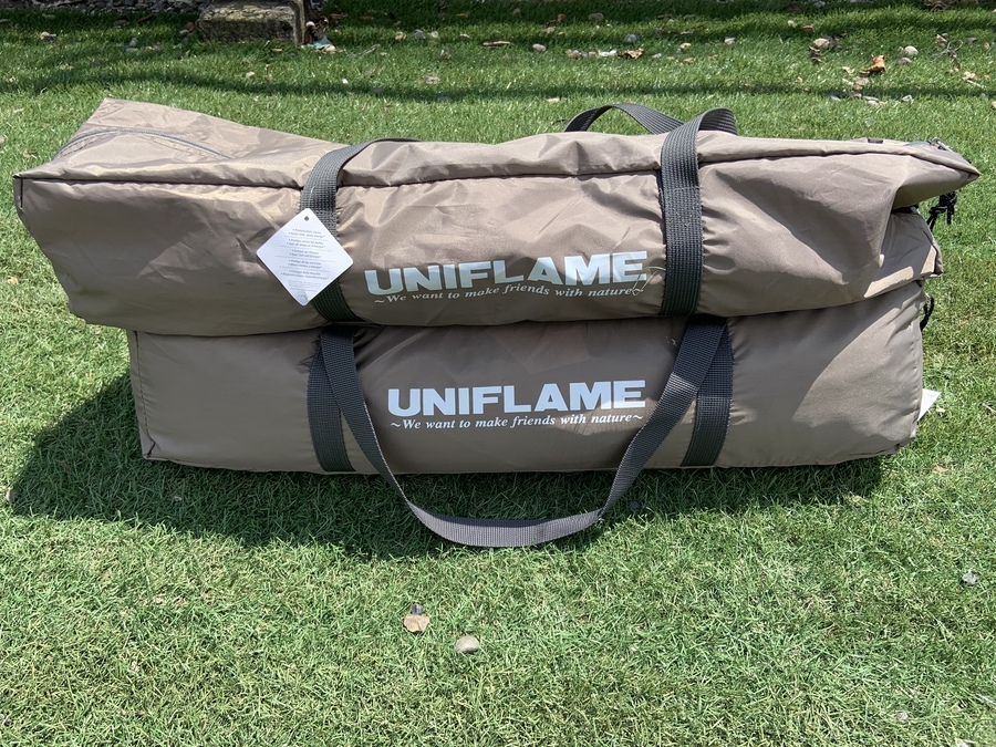 はじめてのソロキャン&タープ泊にも！REVOタープsolo&ウォールセット