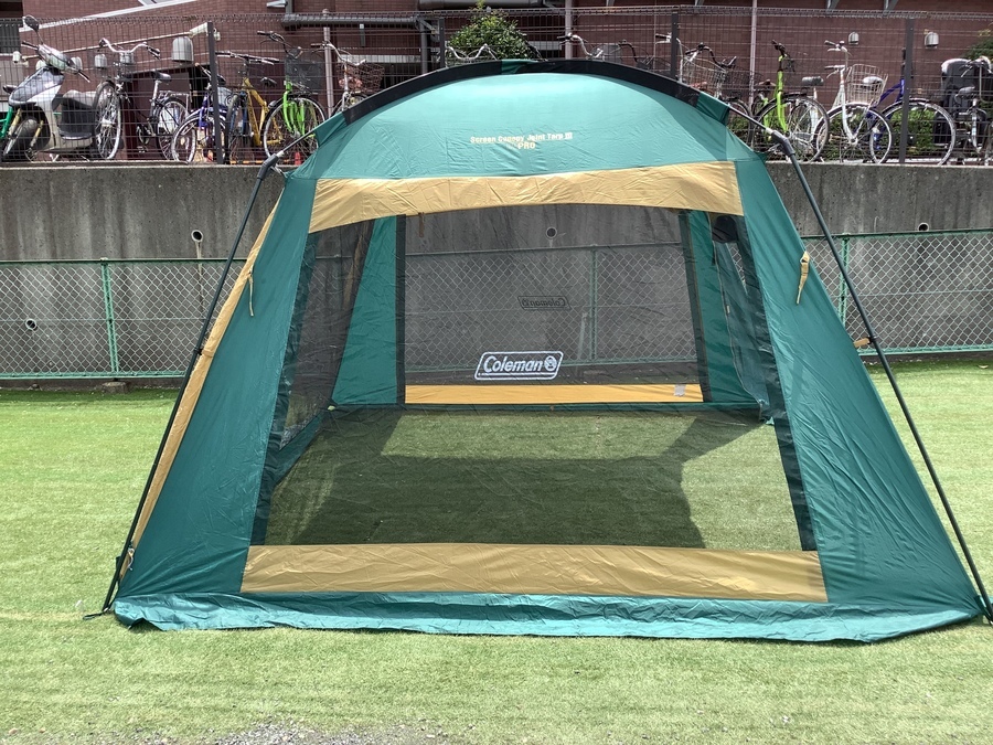 デイキャンにもオススメ！コールマンのスクリーンキャノピージョイント