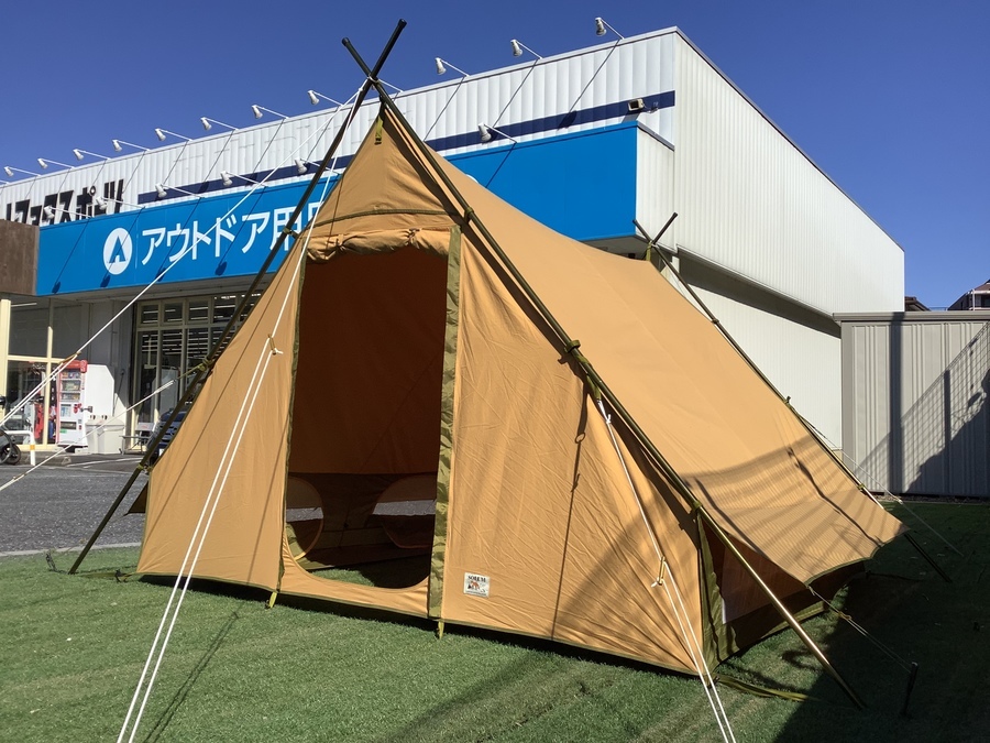 レトロなAフレームテント！テンマク×ソルムのPEPO/ペポ設営しました