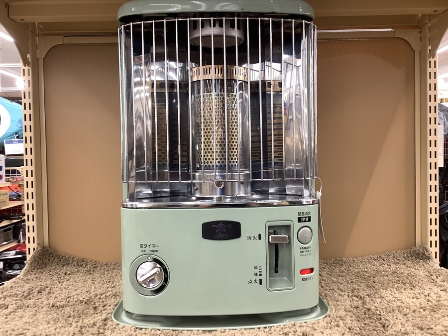 近日入荷2種！トヨトミ「レインボーストーブ(RL-250)」アラジン「石油