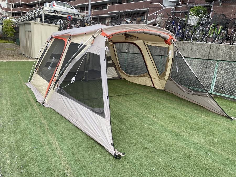 設営10分、家族で楽しむ2ルームテント！ワンタッチビッグダディ