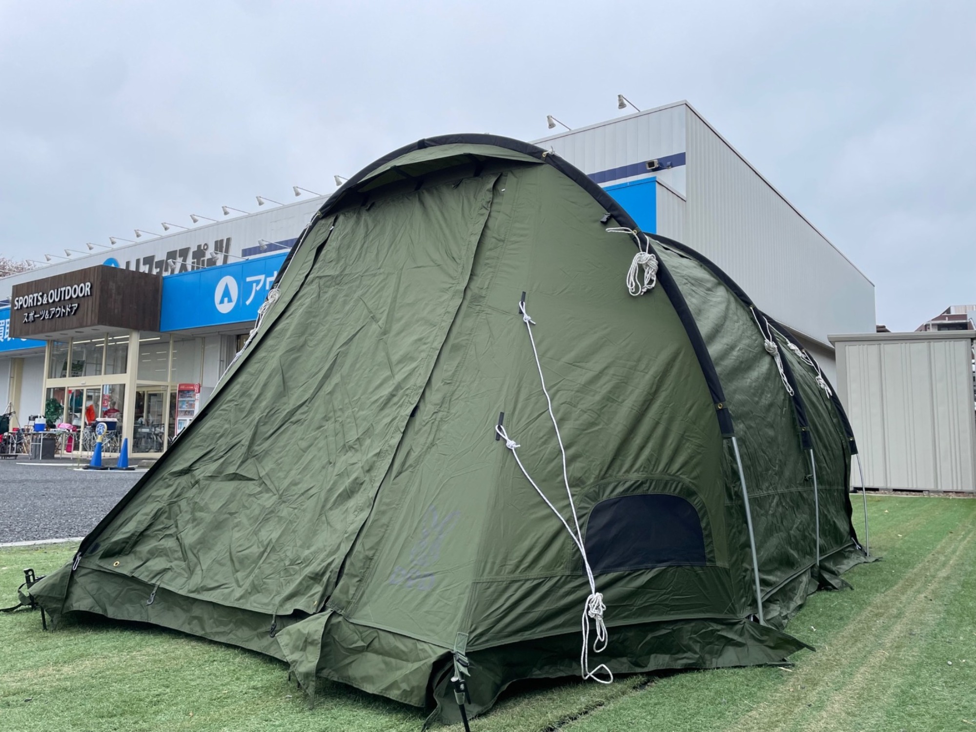 ファミリーキャンプにもってこい！DODのカマボコテント3S！[2024.05.04