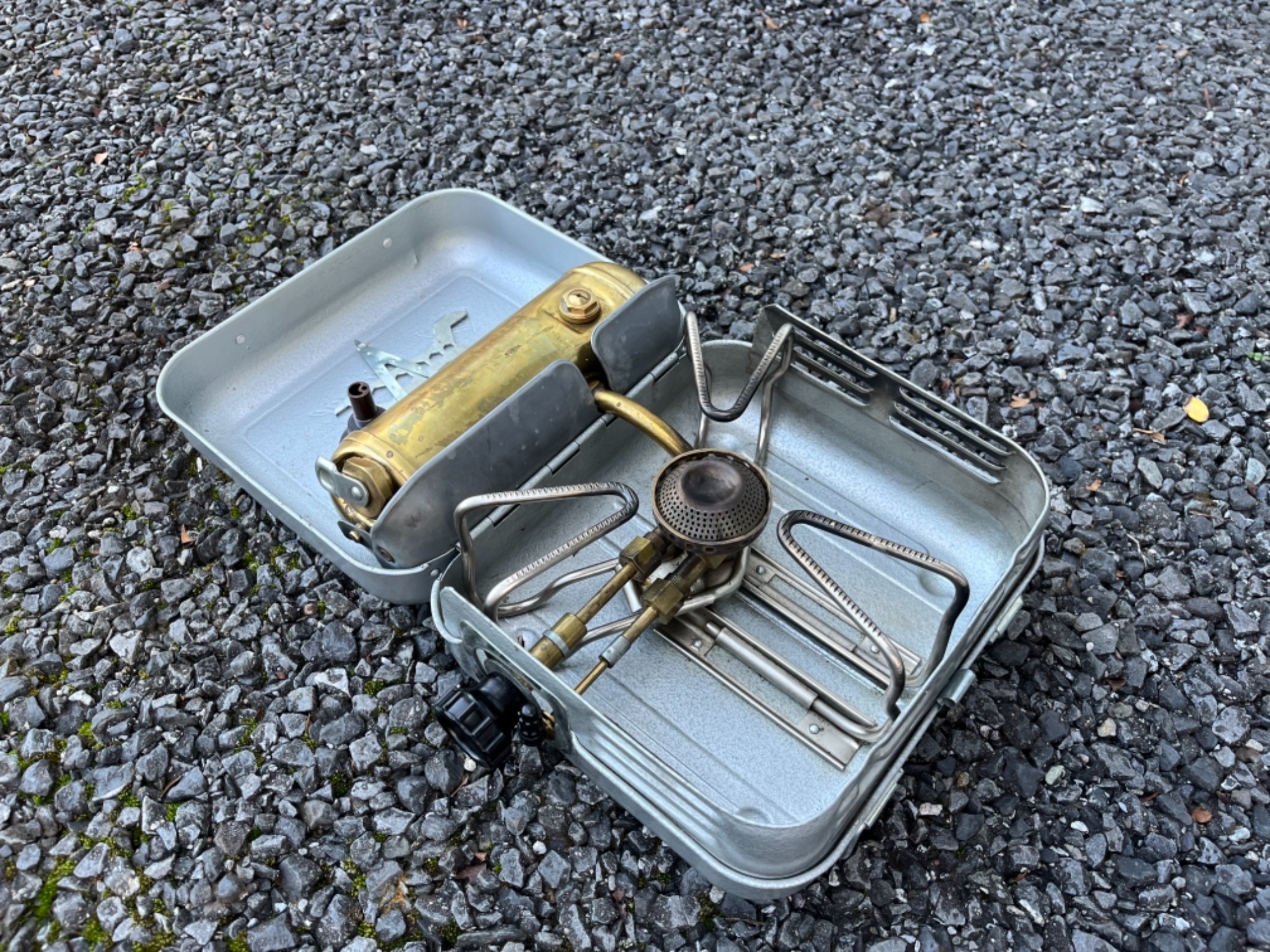 エンダース「9061D」軍用バーナーはスライド式箱ストーブ⁉[2022.12.17