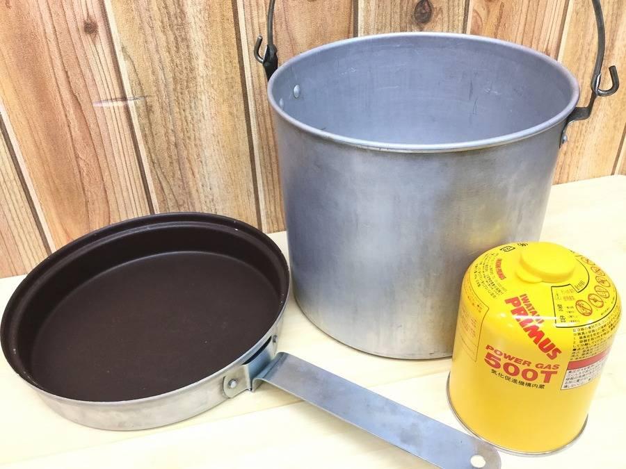 TFスポーツ岩槻店】MIRRO（ミロ）のヴィンテージ大型キャンプクッカー