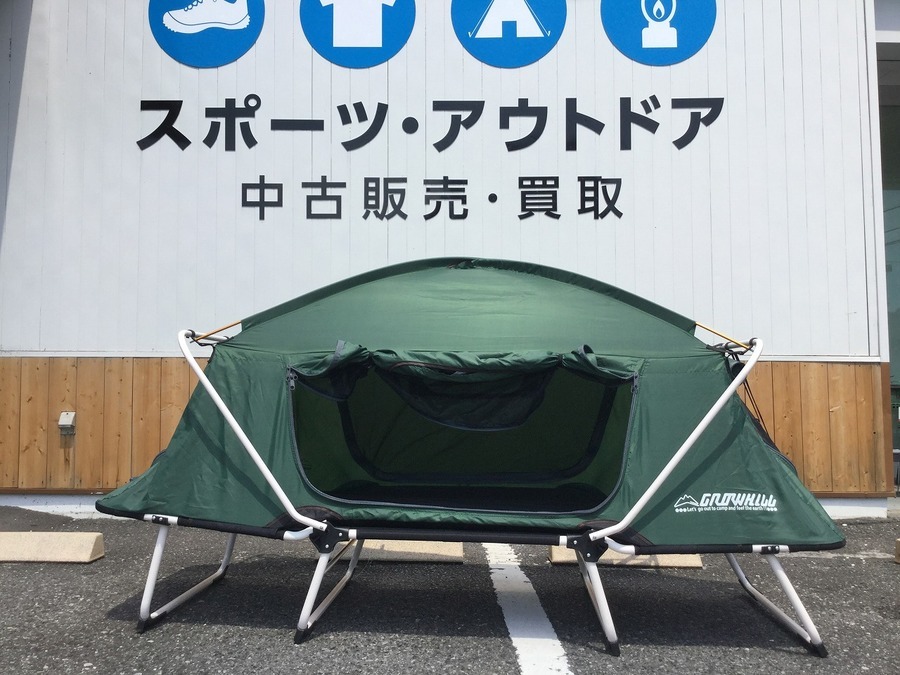 GROWHILL】廃盤希少！1台で2役！？テントコット入荷です。[2019.08.07