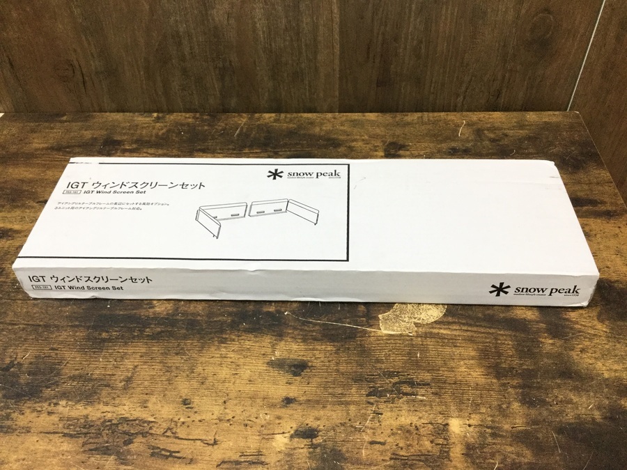 未使用】スマホで購入！IGTウインドスクリーンセット入荷！[2019.12.28