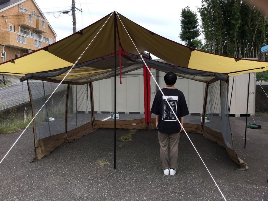スノーピーク買取】レクタタープL用メッシュスクリーン『タープ