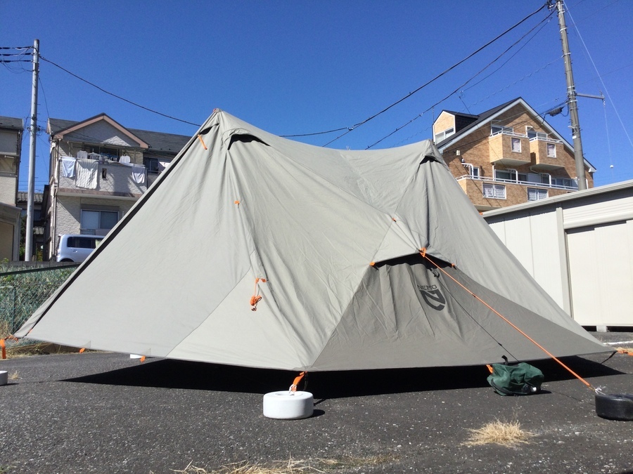 NEMO(ニーモ)のヘキサライトエレメント6Pを設営してみた！[2021.09.30