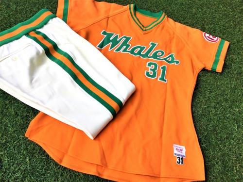 大洋ホエールズ】横浜移転直前期の川崎時代の超貴重支給ユニフォーム