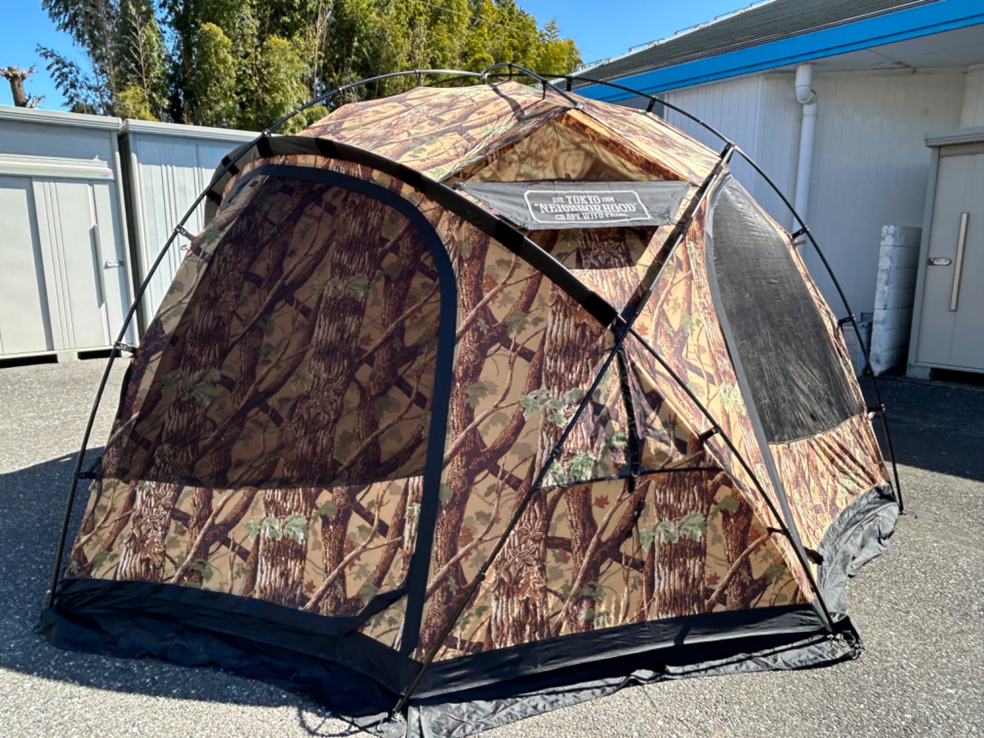 激レアコラボのドーム型シェルター！ノナドーム カモフラージュ