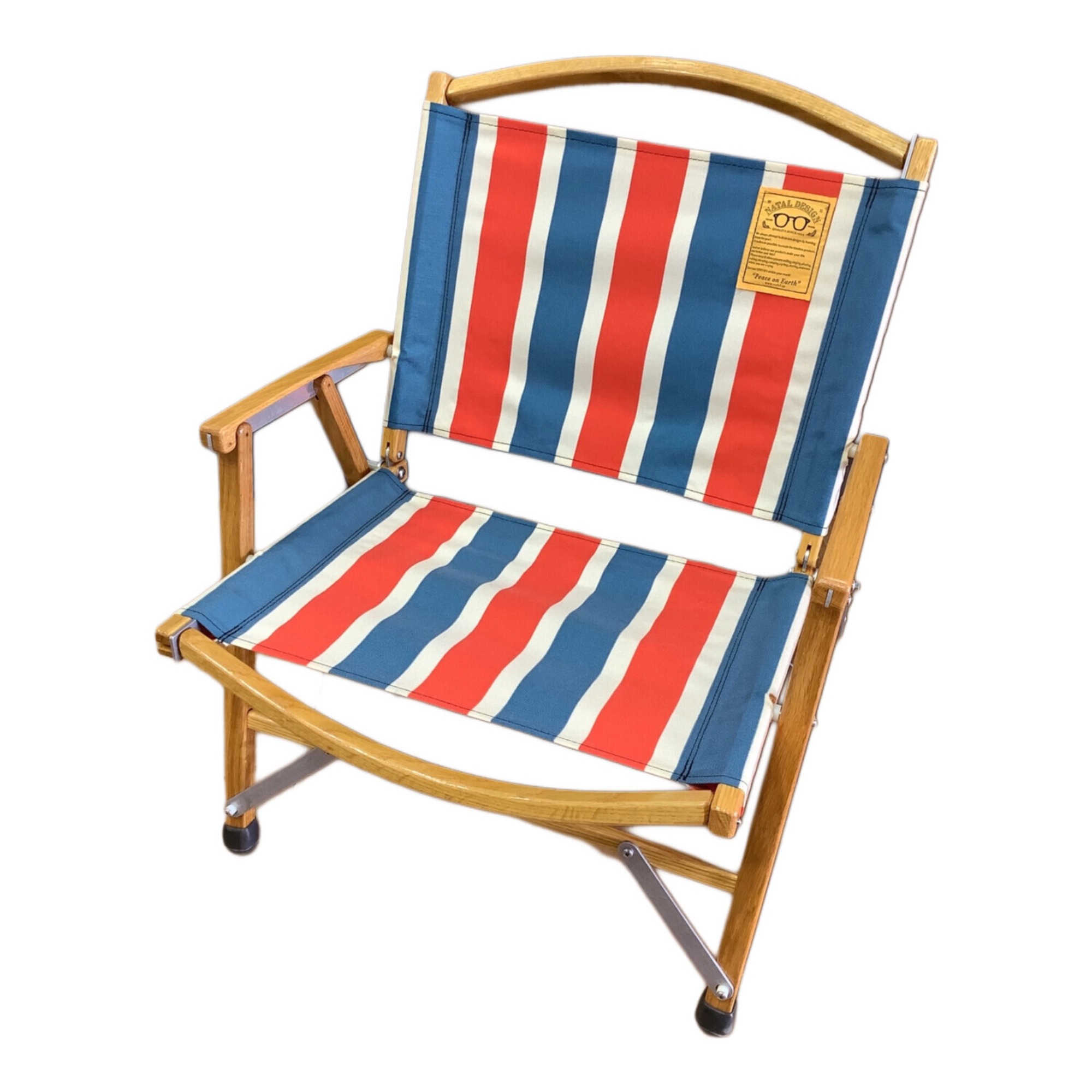 ストライプのポップデザインがキュート！ネイタルデザインカーミット