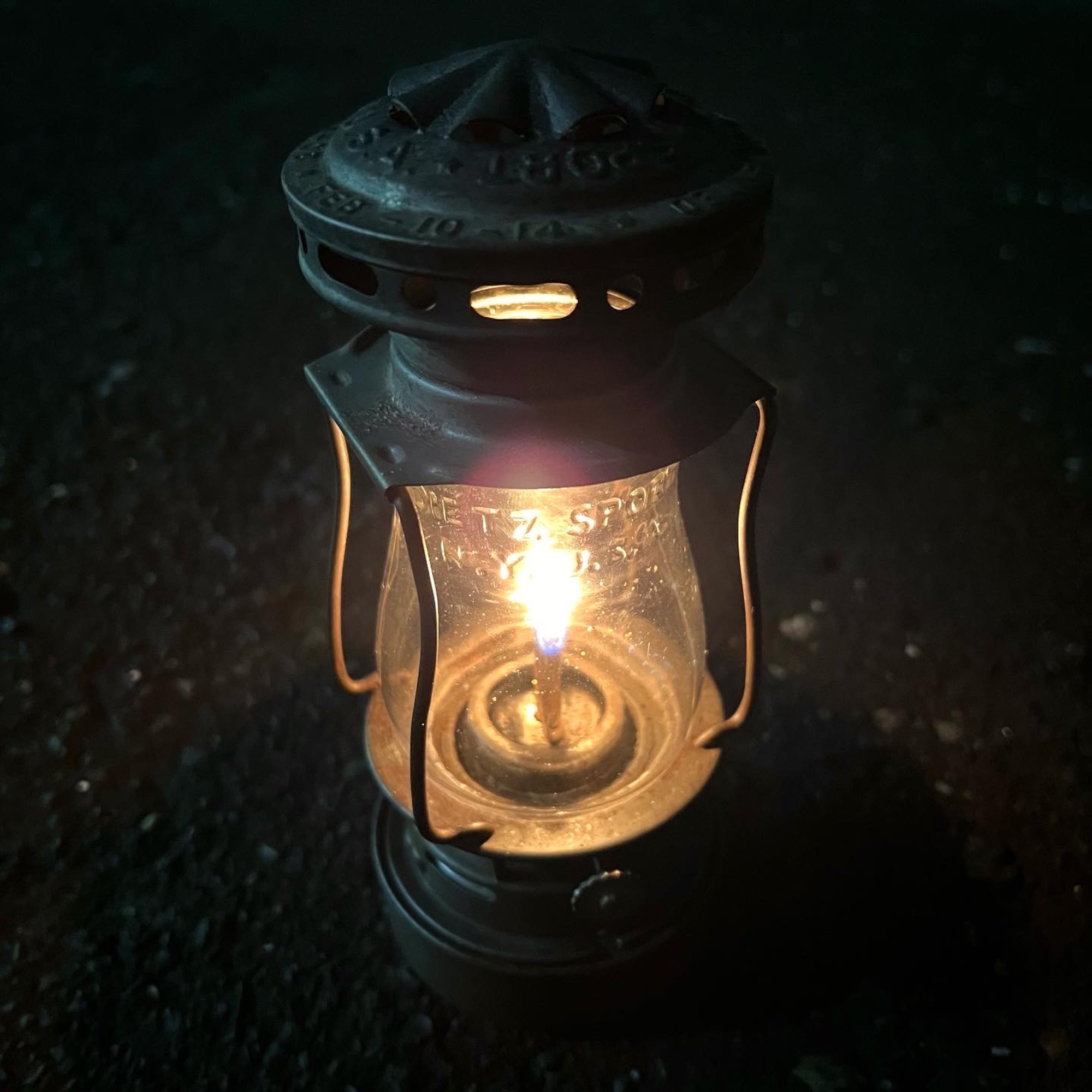 DIETZ (デイツ) 】約100年前に造られた貴重なスケーターズランタンが