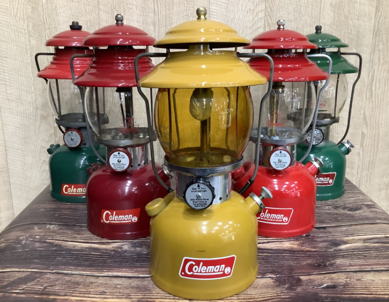 年々入手困難になってきているコールマン200Aランタンのゴールドボンド