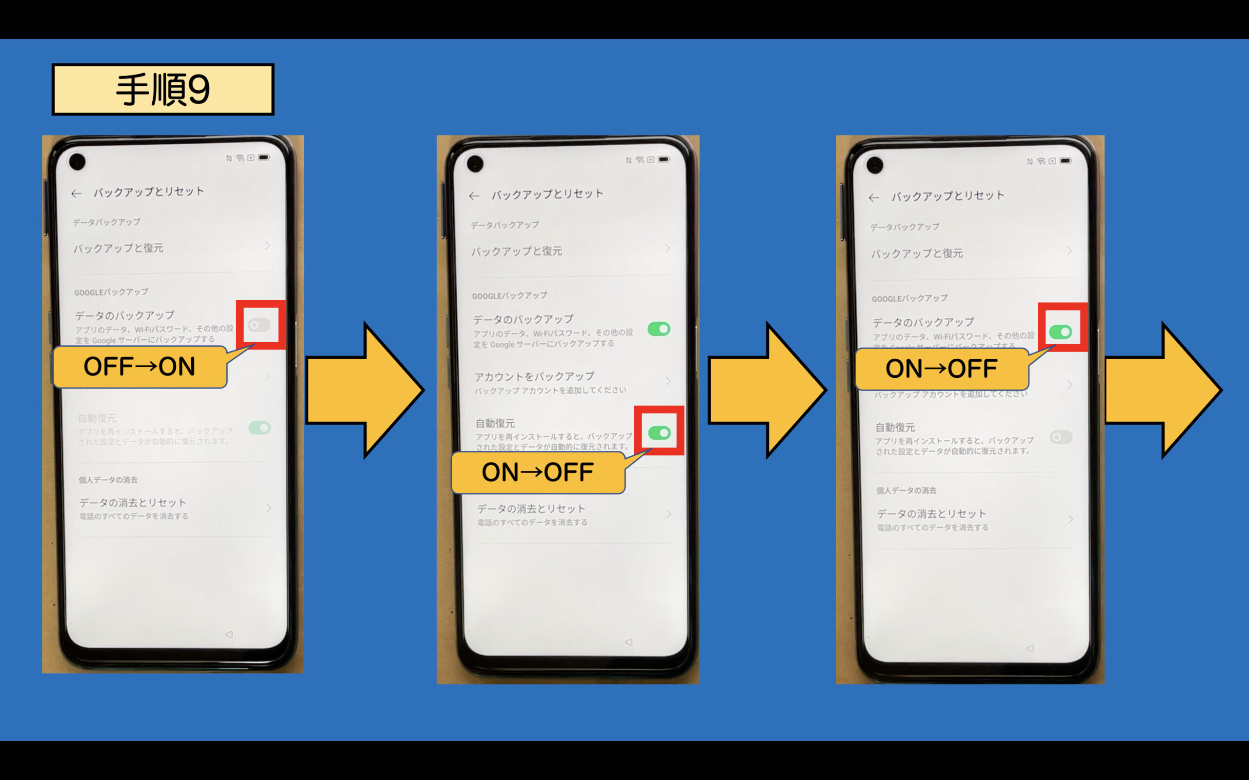 Android11】OPPO A54 5G デバイスプロテクション解除の手順【OPG02