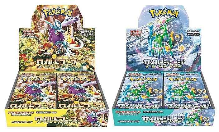 1月発売ポケカ新パック「ワイルドフォース・サイバージャッジ」予約