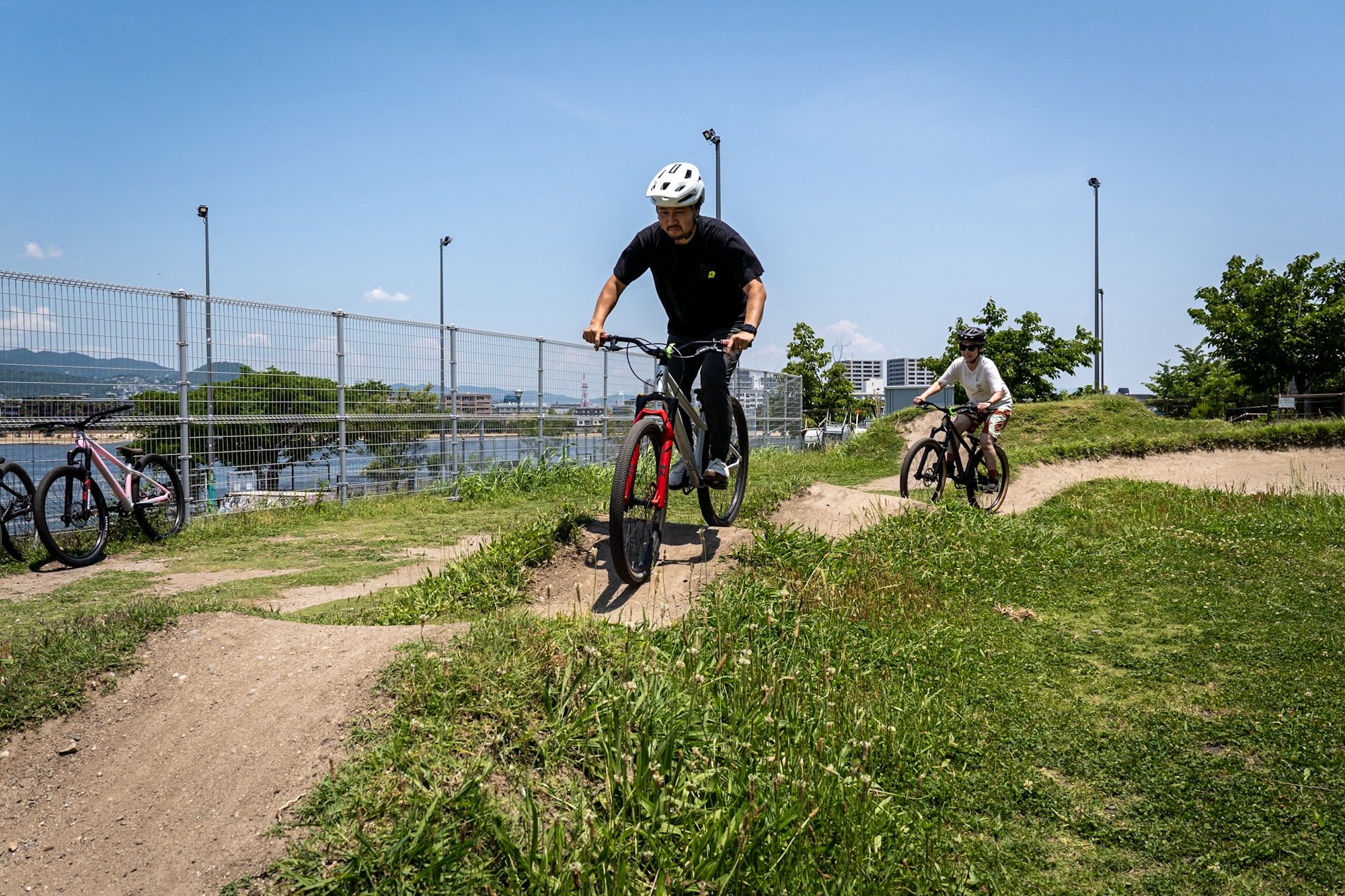 P.Series ~P.2, P.3, P.4 ~ を連れて パンプトラックで遊ぼう