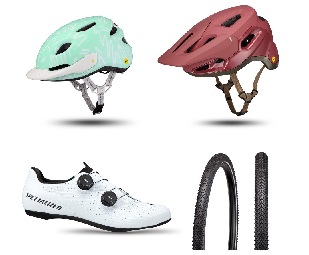 シューズ、ヘルメット、タイヤに新しいラインナップが登場