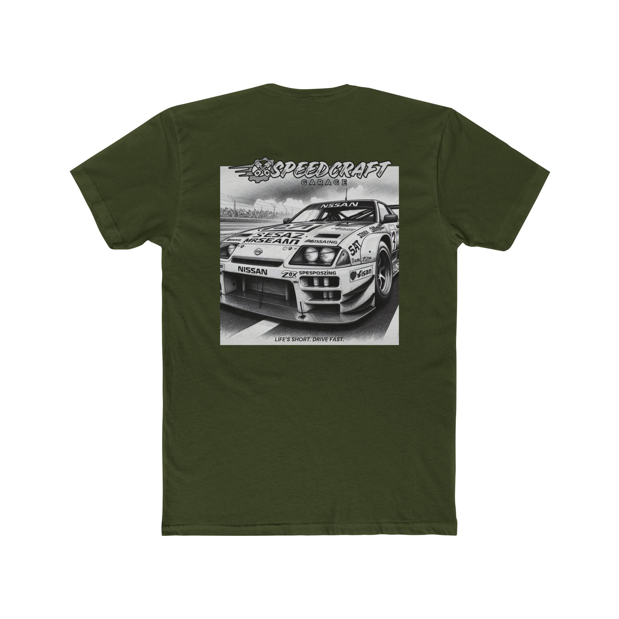 300ZX Inspired Race Car T-Shirt | Life's Short Drive Fast