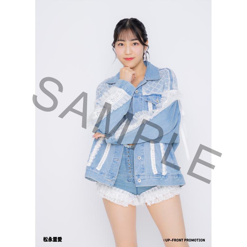松永 里愛】Summer Party限定直筆メッセージ入り！ソロ2L判生写真2枚