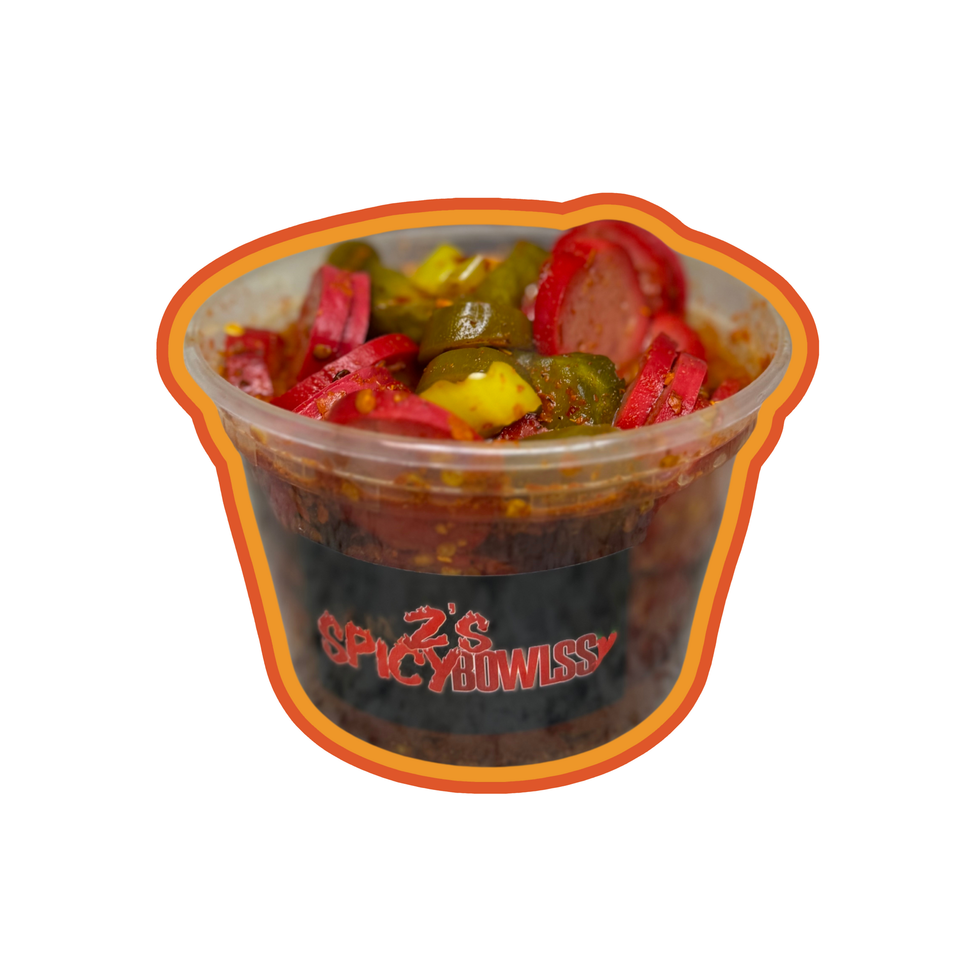 Hot Sausage Spicy Bowl 16oz – Z's Spicy Bowlss