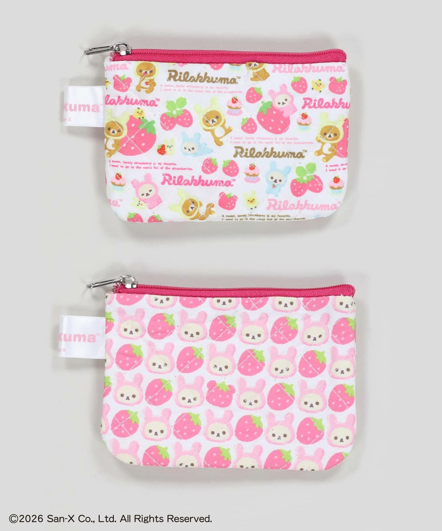 予約】『コリラックマ×SPINNS』 キルティングポーチ《4月中旬以降発送