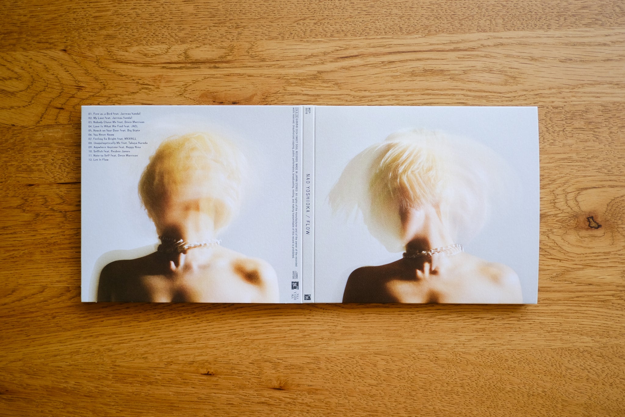 Nao Yoshioka / Flow [CD] – SWEET SOUL RECORDS OFFICIAL SHOP