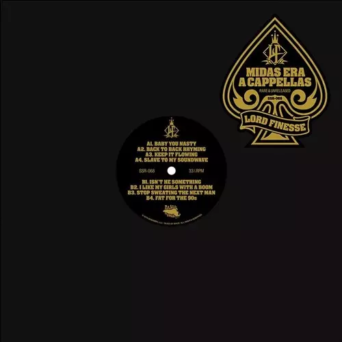 MIDAS ERA A CAPPELLAS (RARE & UNRELEASED)/LORD FINESSE｜HIPHOP/R&B