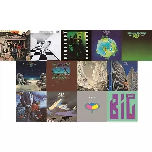 Yes（イエス）のアトランティック70周年記念紙ジャケットCDの13作品セット Yes（イエス）のアトランティック70周年記念紙ジャケットCDの13作品