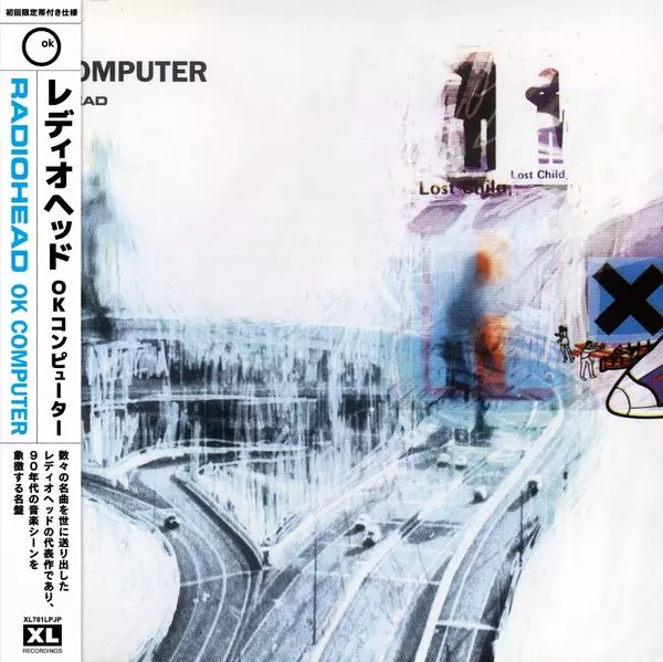 OK COMPUTER (日本語帯付き)/RADIOHEAD/レディオヘッド/日本語帯付きLP