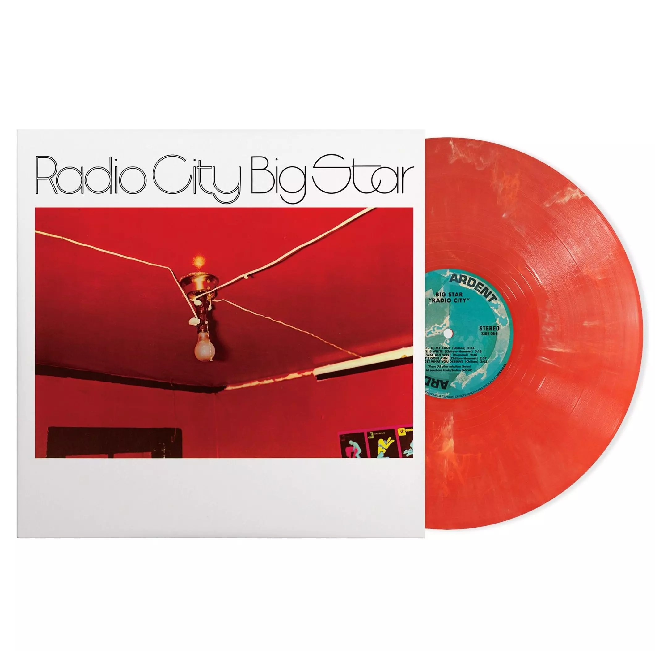 RADIO CITY (RED/WHITE SWIRL COLORED VINYL)/BIG STAR/ビッグ・スター