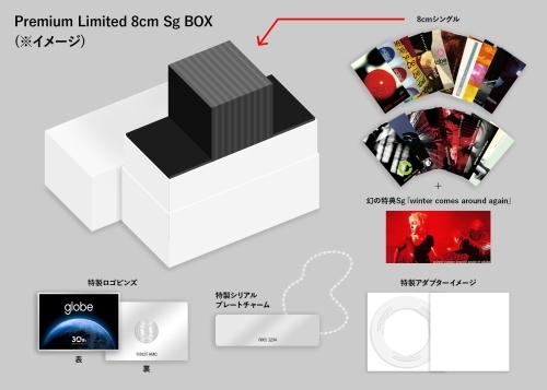 Premium Limited 8cm Single BOX/globe/幻の特典Sgも含む、今や廃盤で