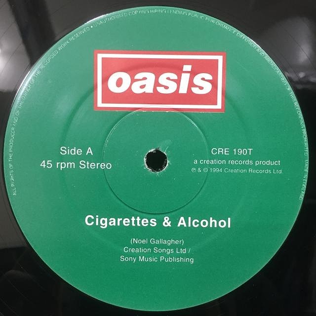 中古】7/26(水) ≪マンチェスター特集≫～OASISの12インチ中心に